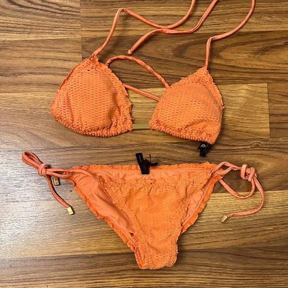 VIX Textured Bikini Set - Picture 1 of 5